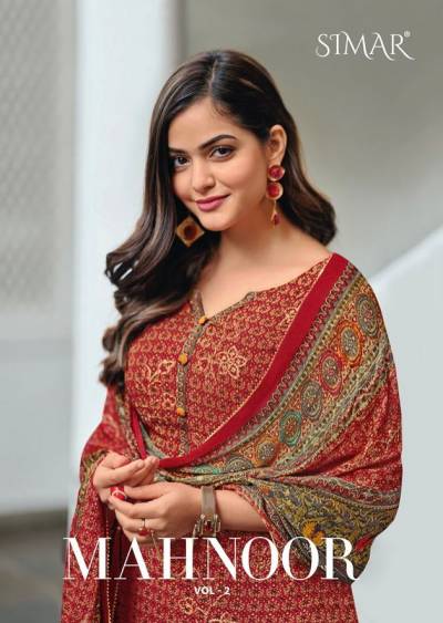 Mahnoor Vol 2 By Glossy Digital Printed Casual Wear Salwar Suits